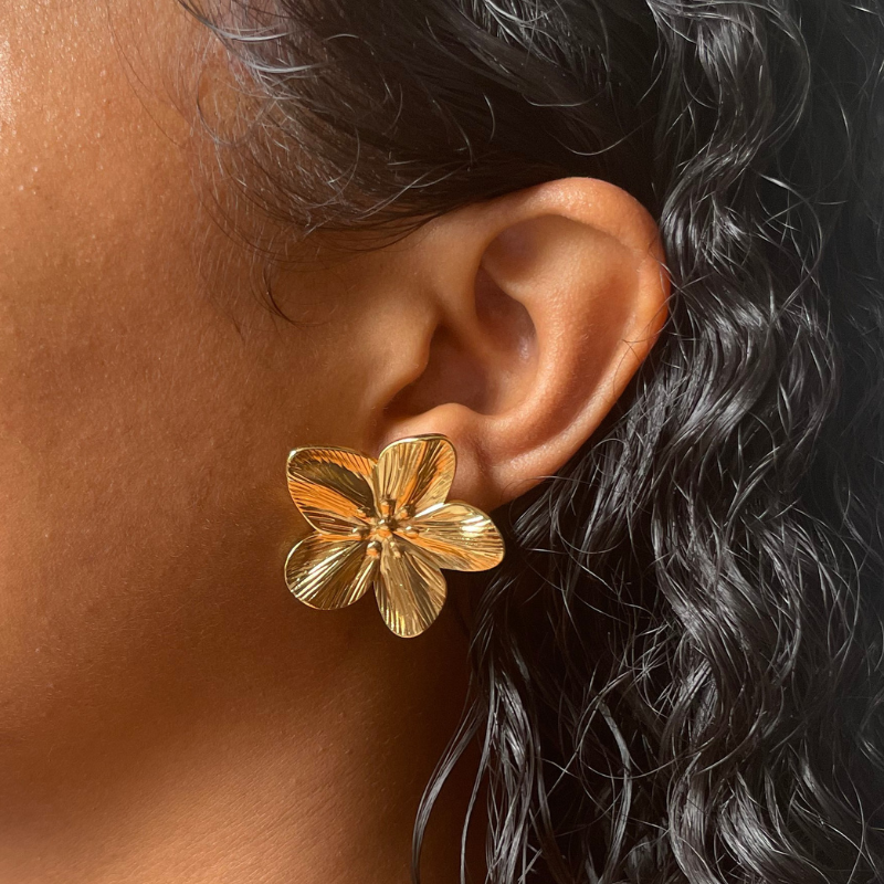 Boucles Tropicale - Acier inoxydable