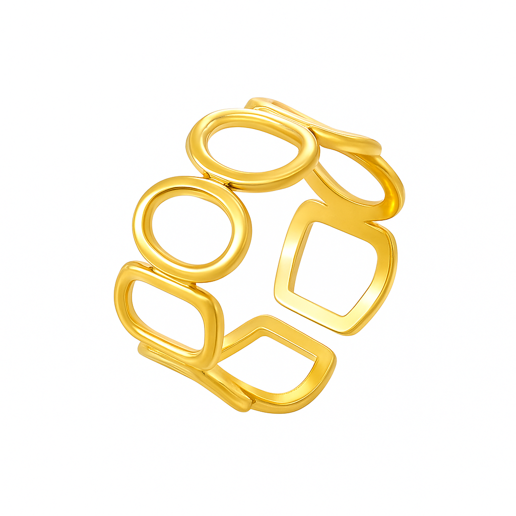 Bague Aurora - Acier inoxydable