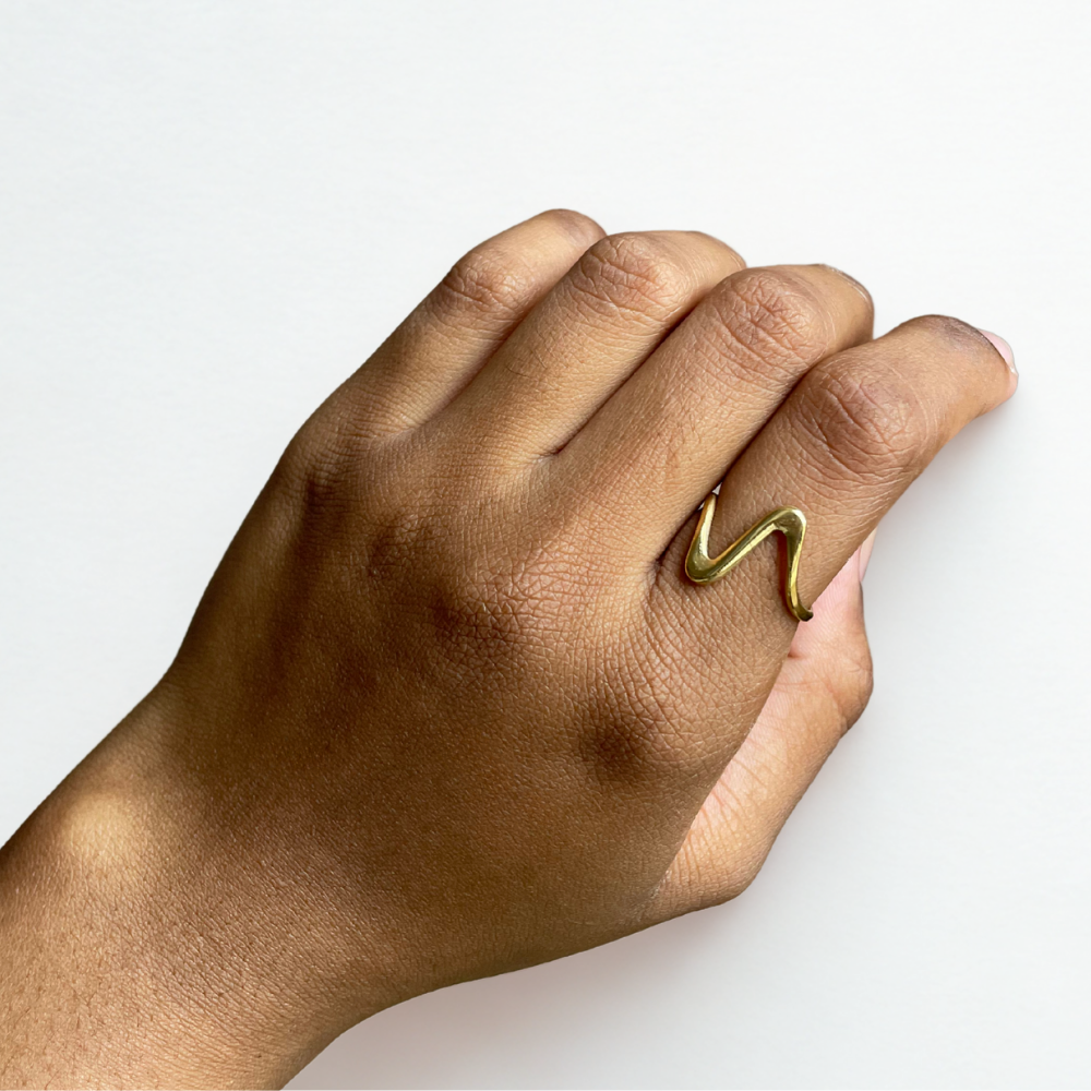 Bague Lunéa - Acier inoxydable