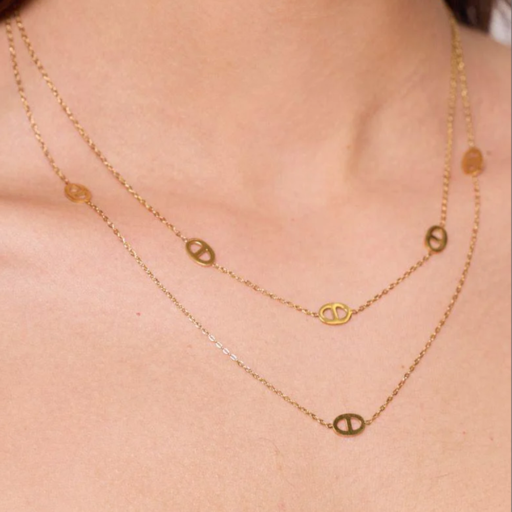 Sautoir Vaena - Acier inoxydable